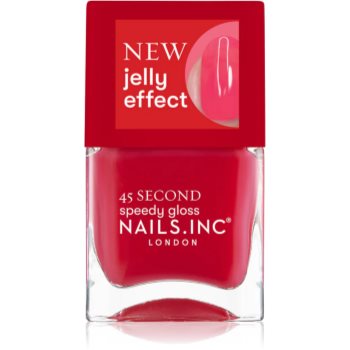 Nails Inc. 45 Second Speedy Gloss lac de unghii cu uscare rapida - imagine 2